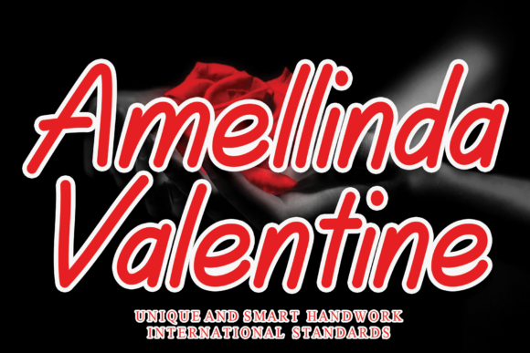 Amellinda Valentine: A Casual Handwritten Font for Campaigns