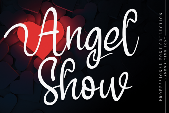 Angel Show: A Handwritten Font for Your Brand