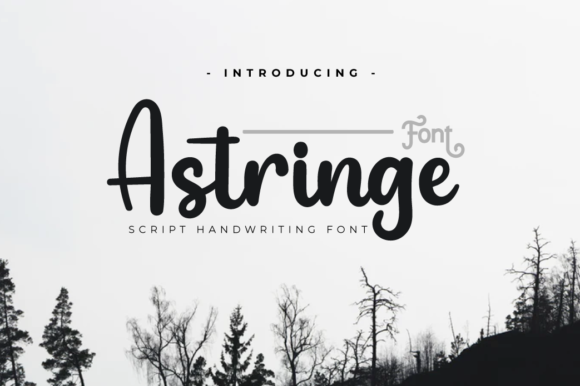 Astringe: A Sweet Handwritten Font for Editors