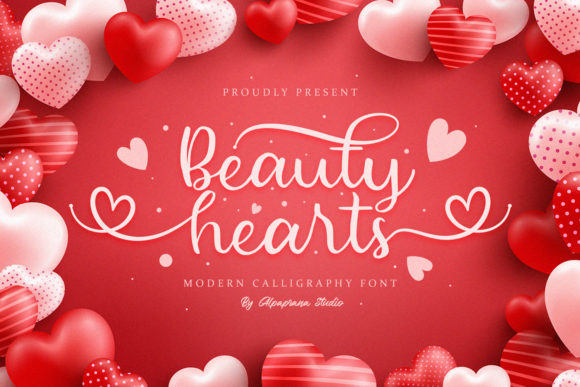 Beauty Hearts: A Handwritten Font for Branding