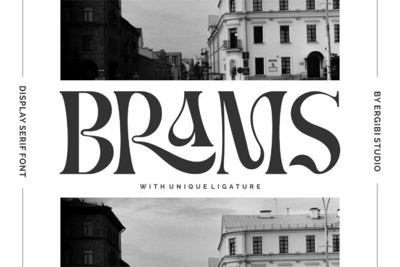 Brams: A Dancing Display Font for Makers