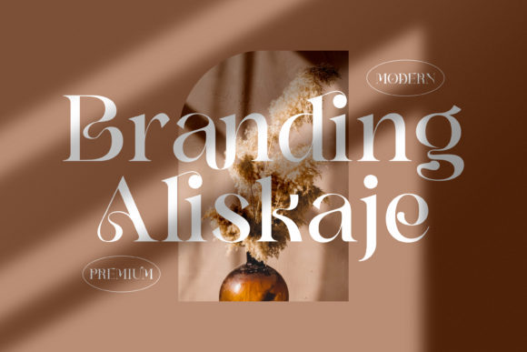 Branding Aliskaje: The Elegant Serif Font for Your Business