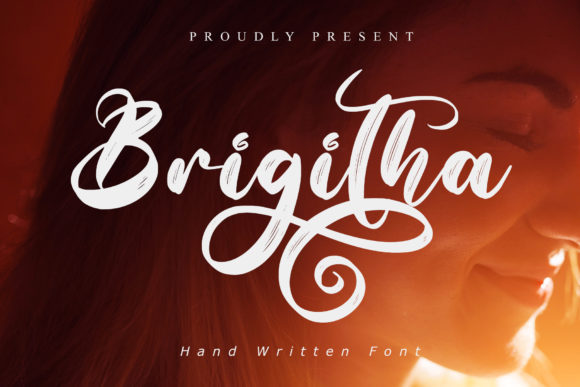 Brigitha: A Refined Script Handwritten Font for Editorial Design
