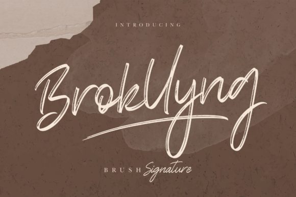 Brokllyng: The Ultimate Brush Script for Modern Branding