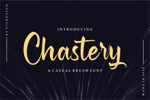 Chastery: The Perfect Script Handwritten Font for Crafters
