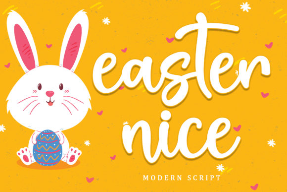 Easter Nice: A Delicate Script Handwritten Font for Editors