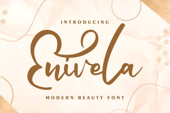 Enivela: The Elegant Script Font for Your Brand