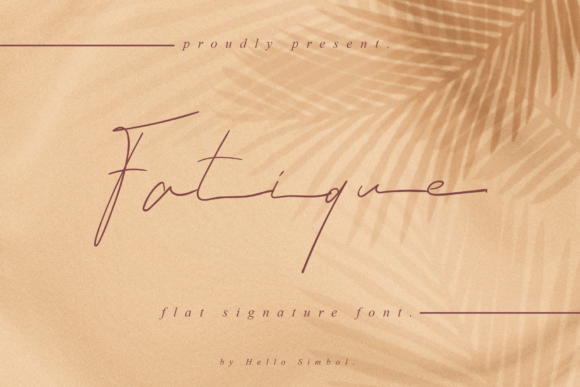 Fatique: The Signature Font for Polished Branding