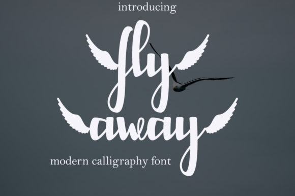 Fly Away: A Delicate Script Handwritten Font for Editorial Design