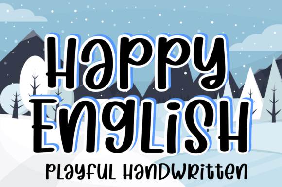 Happy English: A Playful Script Handwritten Font Review