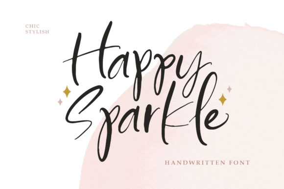 Happy Sparkle: The Elegant Script Font for Marketers