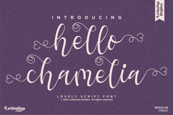 Hello Chamelia: A Review of This Charming Handwritten Font