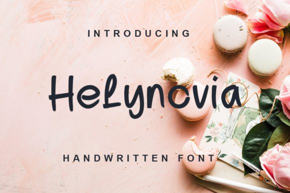 Helynovia: A Modern Script Handwritten Font for Editorial Design