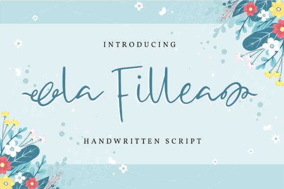 La Fillea: A Graceful Handwritten Font for Editorial Design