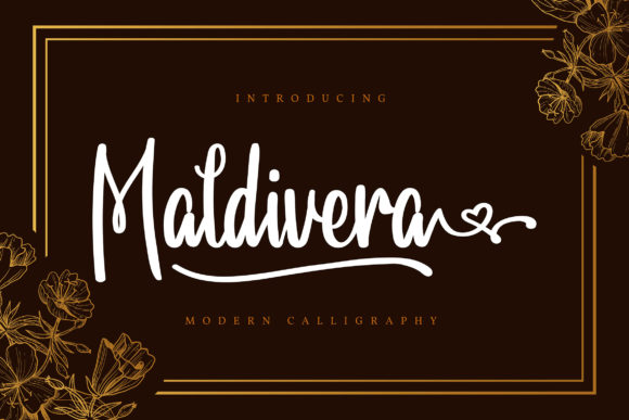Maldivera: A Dreamy Script Font for Branding