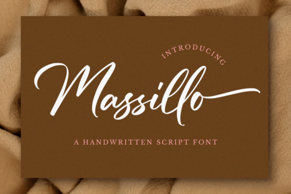 Massillo: The Elegant Script Font for Your Brand