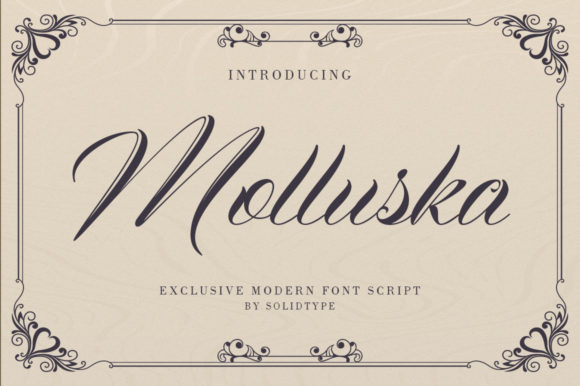 Molluska: A Delicate Script Font for Elegant Web Design