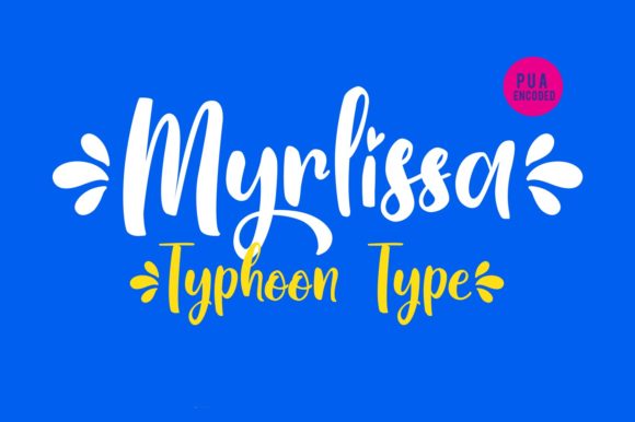 Myrlissa: A Quirky Handwritten Font for Makers