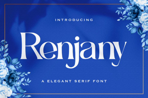Renjany: An Elegant Serif Font for Web Design