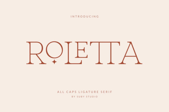 Roletta: The Elegant Serif Font for Premium Branding