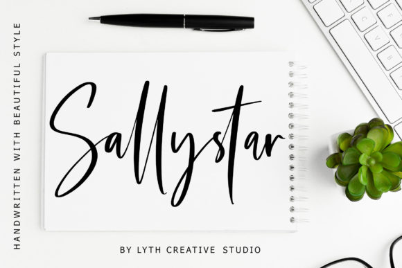 Sallystar: A Sophisticated Handwritten Font for Branding