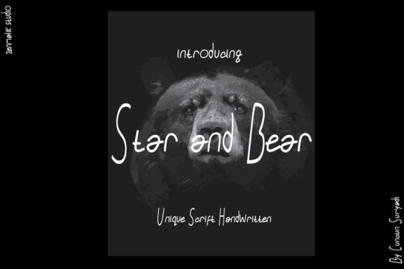 Star and Bear: A Handwritten Font for Campaigns