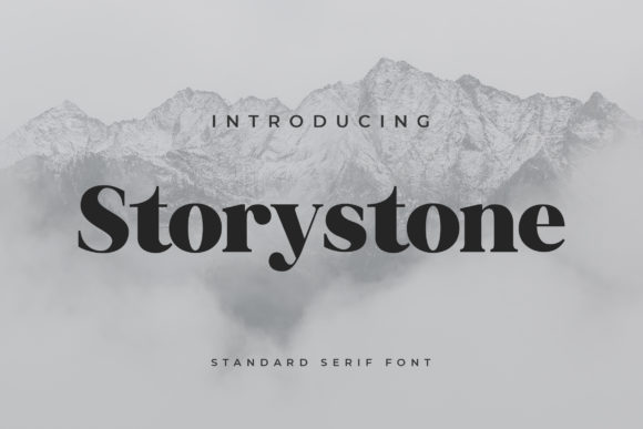Storystone: A Bold Serif Font for Marketers