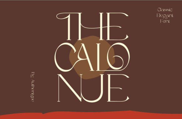 The Calonue: A Premium Serif Font for Marketers