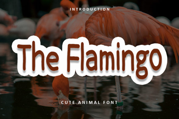 The Flamingo: A Sweet Handwritten Font for Web Design