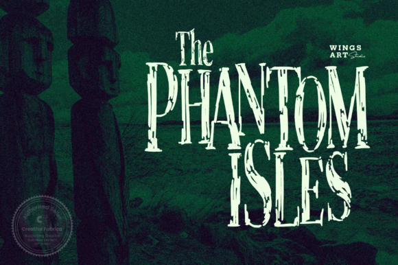 The Phantom Isles: A Dramatic Serif Font for Web Design