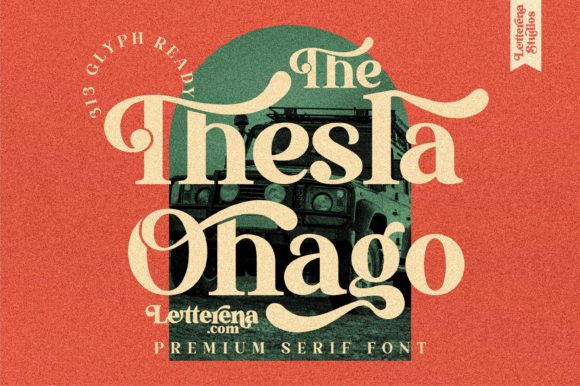 The Thesla Ohago: A Bold Serif for Modern Web Design