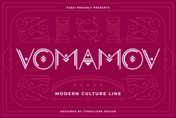 Vomamov: A Dreamcatcher Style Decorative Font Review