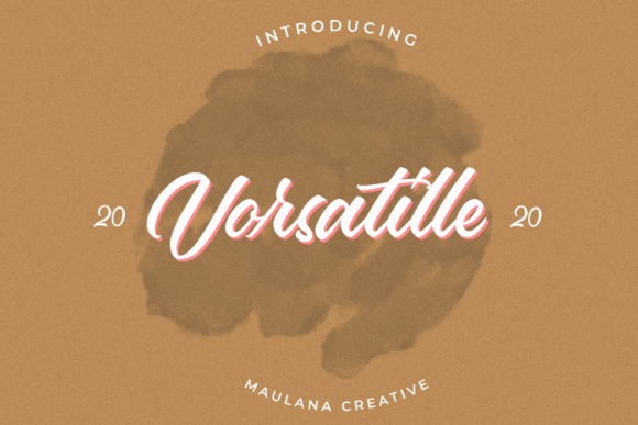 Vorsatille: A Daring Handwritten Font for Bold Headlines